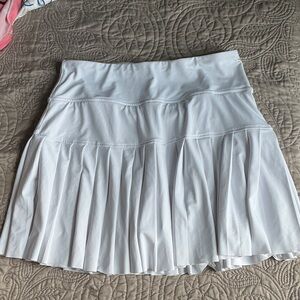 Kyodan White Pleated Skater Tennis Skirt